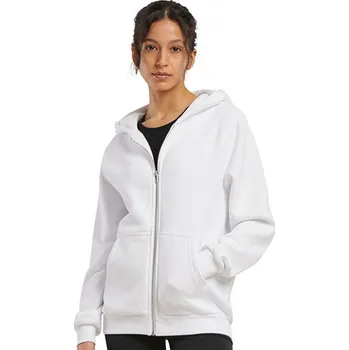 Dámská mikina Build Your Brand Dámská mikina na zip BY290 White L