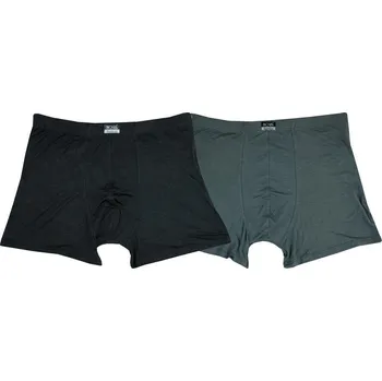 Boxerky NOVIA - Pánské bambusové boxerky 02 Velikost: XL - MODRÁ