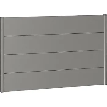 balkonová zástěna Plná zástěna Biohort PRIVACY SCREEN- výška 90 šedý křemen- různé šířky Velikost: 150 B280131