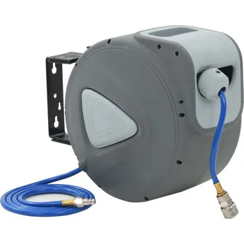 Držák na zahradní hadici vidaXL Automatický naviják na vzduchovou hadici 1/4" 20 m [143255]