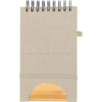 Sešit Reklamní Brevi RPET blok, přírodní