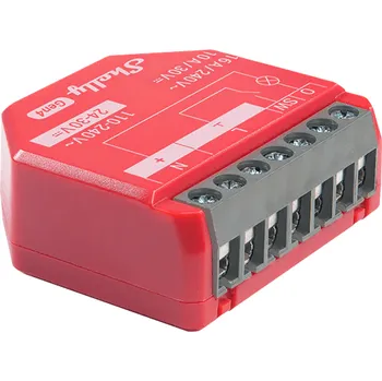 Centrální jednotka pro chytrou domácnost Shelly 1 PM Gen4 Zigbee/Matter Controller
