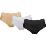 Dámské spodní bambusové kalhotky s krajkou NOVIA B13 | 2 ks Velikost: XL- ČERNÁ