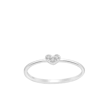 Prsten MARILYN minimalistický stříbrný prsten se zirkony Velikost prstenu: 7 (54/55)