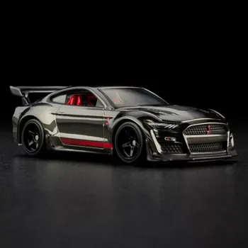autíčko Hot Wheels - RLC Exclusive 2022 Ford Mustang Shelby GT500 Code Red - Black HWF05