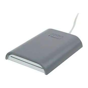 Čtečka čárových kódů Omnikey čtečka/zapisovačka USB 2.0, 5422, čipové karty 13,56 MHz, externí, šedá, konektor USB