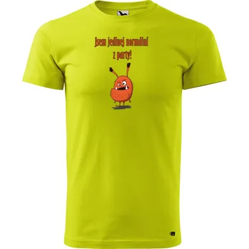 Pánské oblečení Pánské tričko s potiskem Normální z party Velikost: M, Barva trička: Limetková