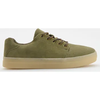 Pánské tenisky Reserved - Semišové tenisky - pudrově zelená - 251CR-97X - 251CR-97X-41