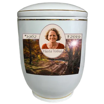 Smuteční dekorace Pohřební urna Diamant | fotografie | podzim