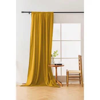 Závěs Textilomanie Oxford hořčicový