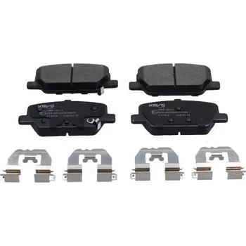 Brzdová destička Sada brzdových destiček, kotoučová brzda KAVO PARTS KBP-10111