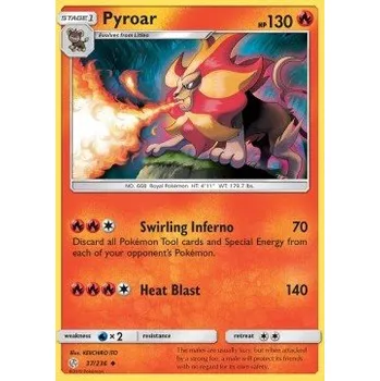 Karetní hra Pokémon CEC 037/236 Pyroar - Cosmic Eclipse Stav: Near Mint, Verze: NORMAL