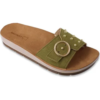 Dámské pantofle Dámské kožené pantofle INBLU 158D271 Velikost: 39