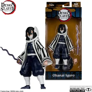 Figurka Demon Slayer akční figurka Obanai Iguro 18 cm