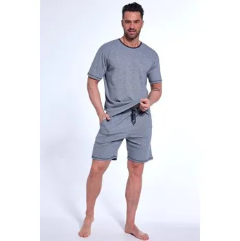 Pánské pyžamo Pánské pyžamo Cornette Tom Šedá L