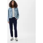 Kalhoty GAP Downtown Khaki Navy Uniform W27