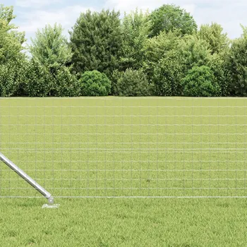 Plotový sloupek OMAXI Plotový sloupek. 13 pcs Stříbrná Ocel 877772