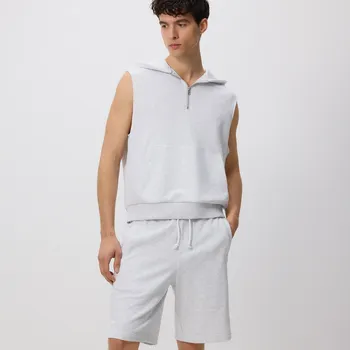 Reserved - Teplákové kraťasy - světle šedá - 3865C-09M - 3865C-09M-S