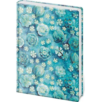 HELMA 2025 Zápisník Vario A4 linkovaný - FLOWER