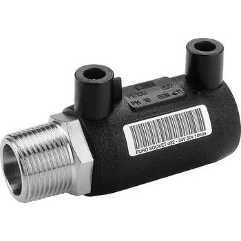 rozdělovač topení Eurostandard Elektro Přechodka PE 100 RC s mosazným vnějším závitem 25 mm x 3/4", 16016025M