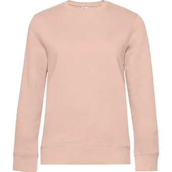 Pánská mikina B&amp;C Unisex mikina přes hlavu WW01Q Soft Rose M