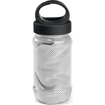 Láhev STRICKER Sportovní ručník s obalem ve tvaru láhve ARTX PLUS Barva: bílá