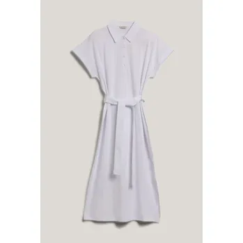 Dámské šaty ŠATY GANT SS PIQUE POLO DRESS WHITE