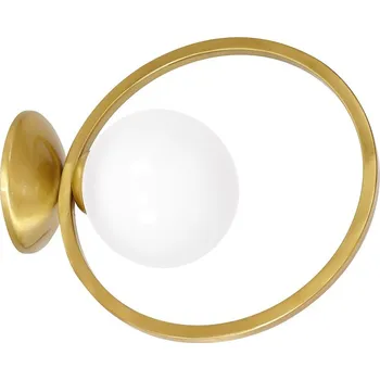 Nástěnné svítidlo Nástěnné svítidlo Vienna, 1x bílé skleněné stínítko, c