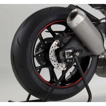 Linka na ráfek PUIG PREMIUM 8431R fluorescentní červená linky na ráfek - sada 8ks