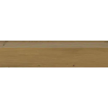 Obklad Bricola Cognac - schodovka 29,8x119,8 hnědá, tl. 9 mm DCPVD851