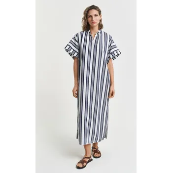 Dámské šaty ŠATY GANT OS STRIPED CAFTAN DRESS CLASSIC BLUE