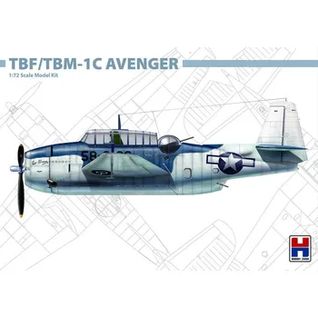 Plastikový model Hobby 2000 TBF/TBM-1C Avenger 1:72