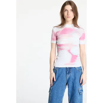 Dámské tričko Tričko Calvin Klein Jeans Rib Tee White S