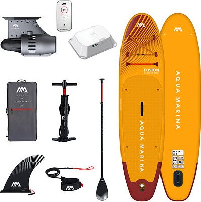 paddleboard s motorem AQUA MARINA eFusion 10'10'' Combo ORANGE one size One Size