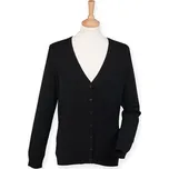 Henbury Dámský lehký propínací svetr H726 Black L