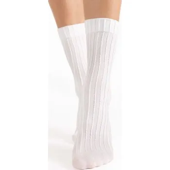 Dámské ponožky Silonkové ponožky Fiore G 1193 -40 DEN Bílá Uni