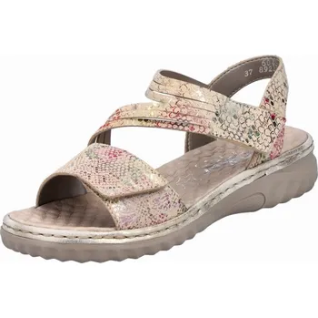 Dámské sandále RIEKER Dámské kožené sandále RIEKER, model 60464-90 Velikost: 39