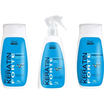 Vlasová regenerace Perfect salon Brazilský keratin FORTE sada 3ks