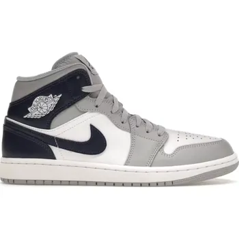 Pánské tenisky Jordan 1 Mid Wolf Grey Midnight Navy 42.5