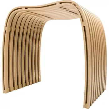 Koupelnový nábytek Stolička z bambusu Schulte ve skandinávském designu