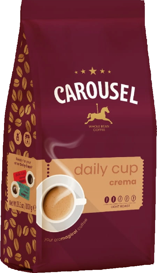 Carousel Daily Cup Crema zrnková káva 1kg