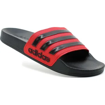 Chlapecká obuv adidas Adilette Shower K JP5783 černá/červená, chlapecké pantofle vel.4 (adidas Adilette Shower K JP5783)
