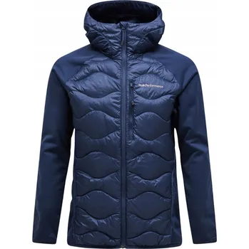 Pánská casual bunda Pánská bunda Peak Performance Helium Down Hybrid Hood tmavě modrá - S