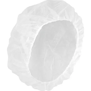 Čepice DELTA PO110 / Potravinářská čepice, 100ks v balení - bílá Univerzální
