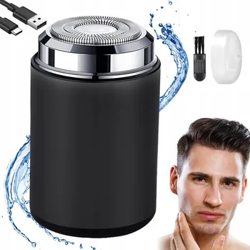 MINI HOLICÍ STROJEK PŘENOSNÝ HOLICÍ STROJEK ELEKTRICKÝ AKUMULÁTOR USB VODĚODOLNÝ