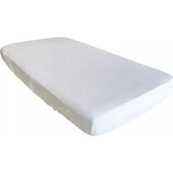 Prostěradlo Prostěradlo 60x120 s gumou Flanelové Bílé Bavlněné Polský Výrobek pro miminko