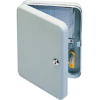 Železářství Q-Connect Skříňka na 20 klíčů šedá