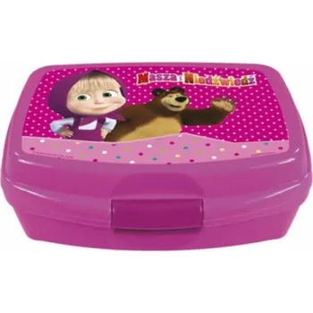 Svačinový box SVAČINOVÝ BOX MÁŠA A MEDVĚD