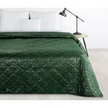 ArtFir Přehoz na postel LUIZ | tmavě zelená 220 x 240 cm