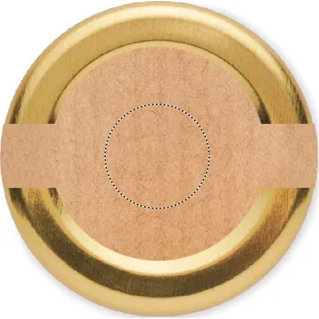 Sklenice medu 50 gr 100 LID, 15x15mm Tamponový tisk, 3 barvy